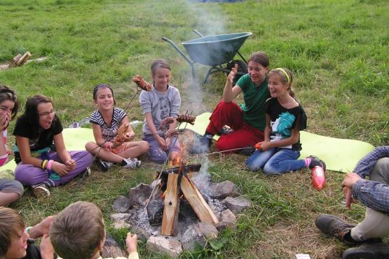 Letní dětský tábor u koní